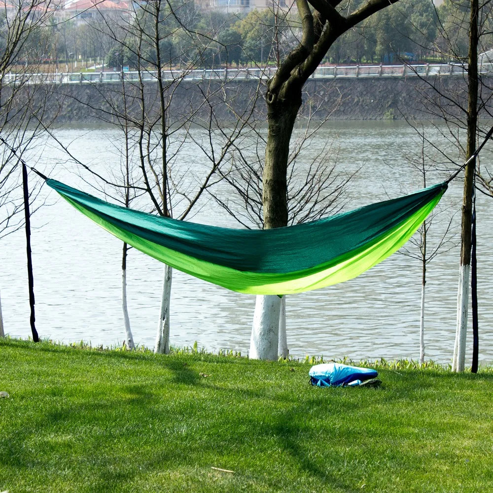 Portable Parachute Fabric Camping Hammock