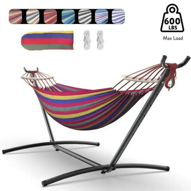 Hammock with Adjustable Stand Set