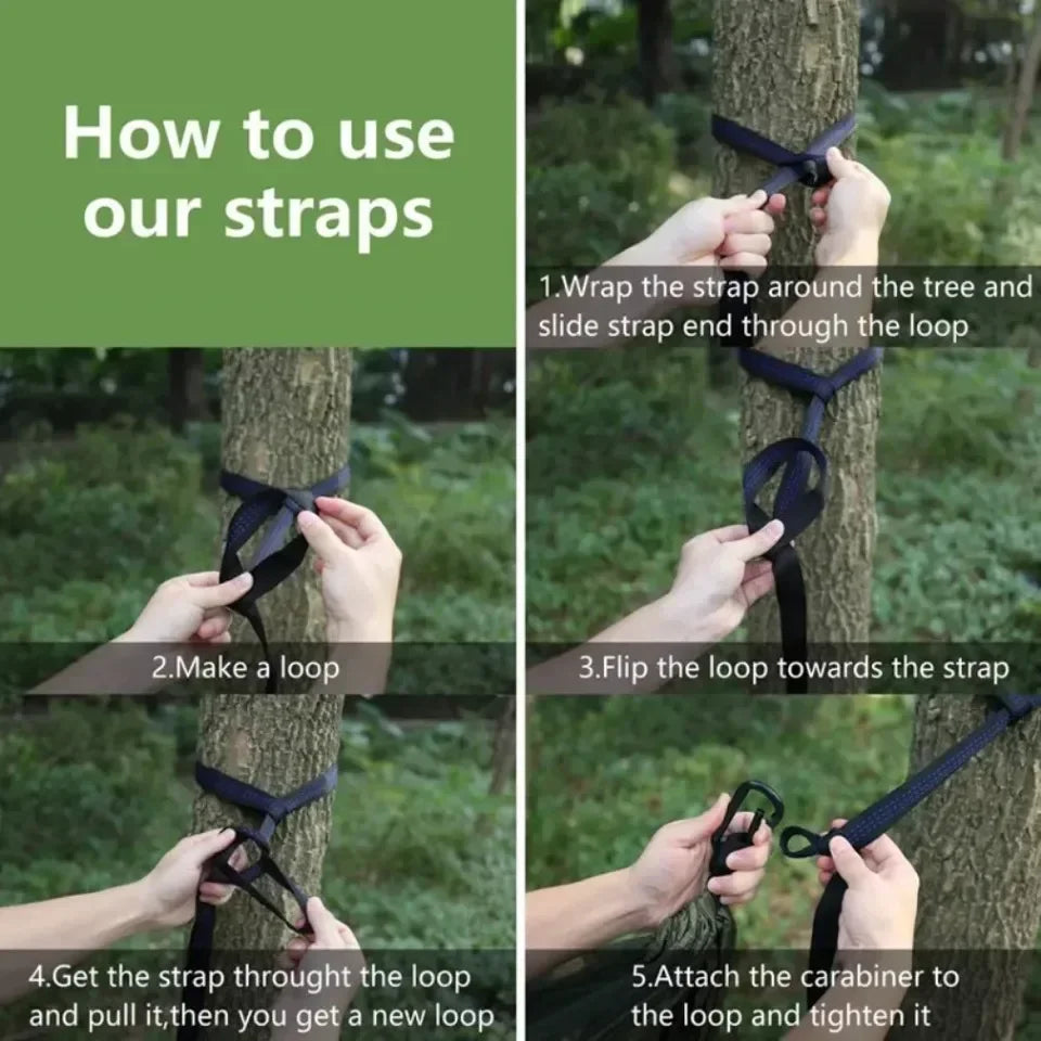 Automatic Camping Hammock with Mosquito Net