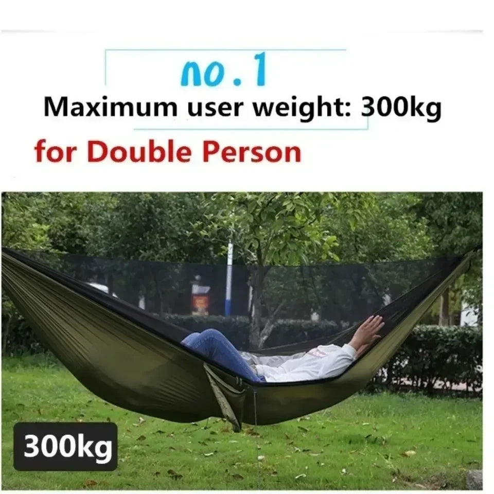 Automatic Camping Hammock with Mosquito Net