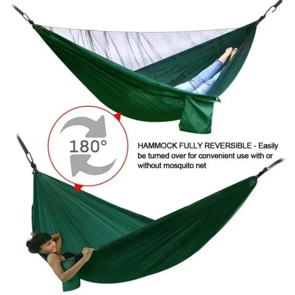 Automatic Camping Hammock with Mosquito Net