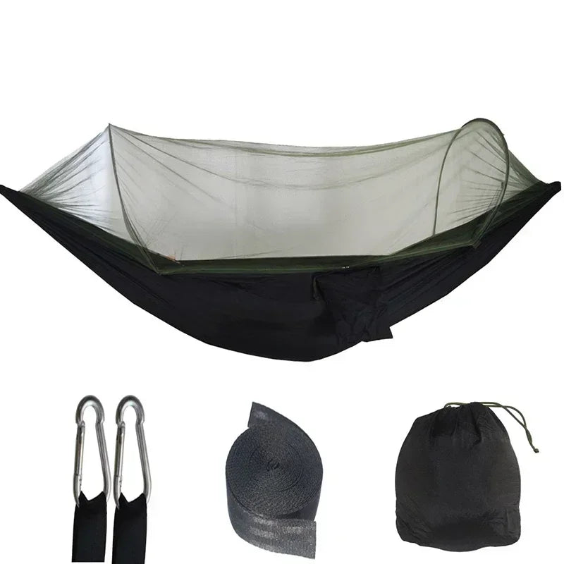 Automatic Camping Hammock with Mosquito Net
