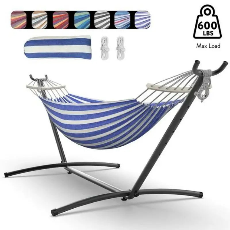 Hammock with Adjustable Stand Set