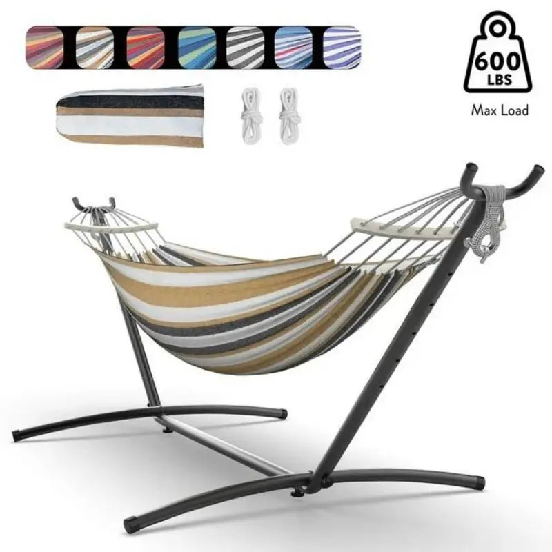 Hammock with Adjustable Stand Set