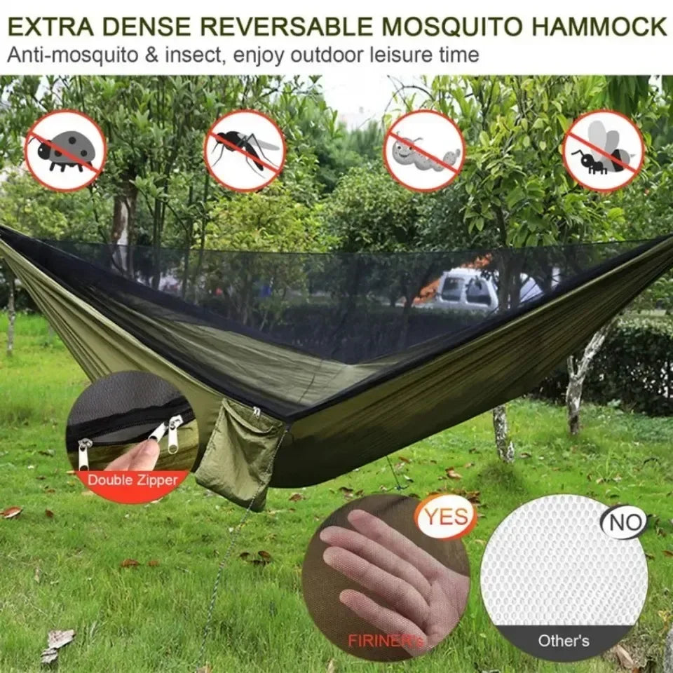 Automatic Camping Hammock with Mosquito Net