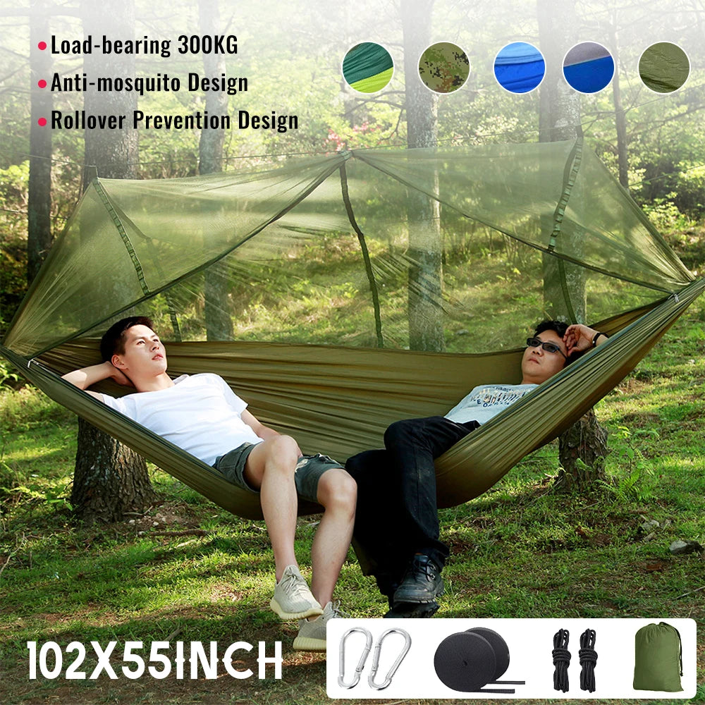 Portable Hammock Tent with Mosquito Net