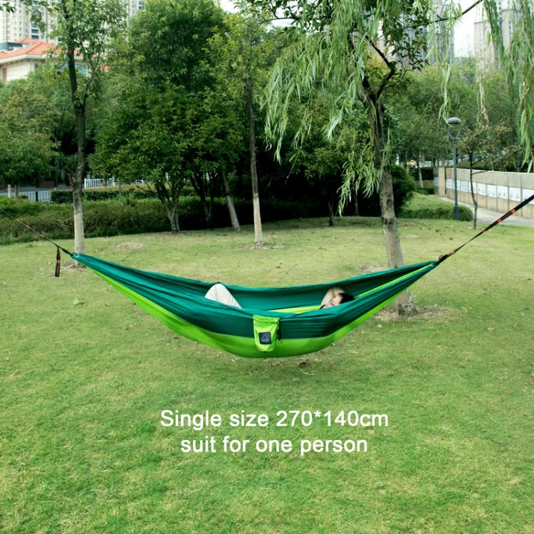 Portable Parachute Fabric Camping Hammock