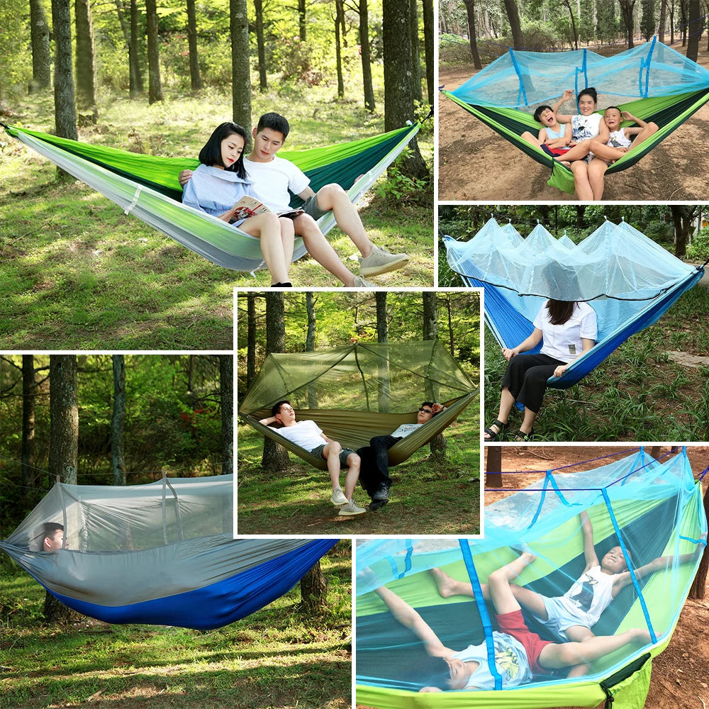 Portable Hammock Tent with Mosquito Net