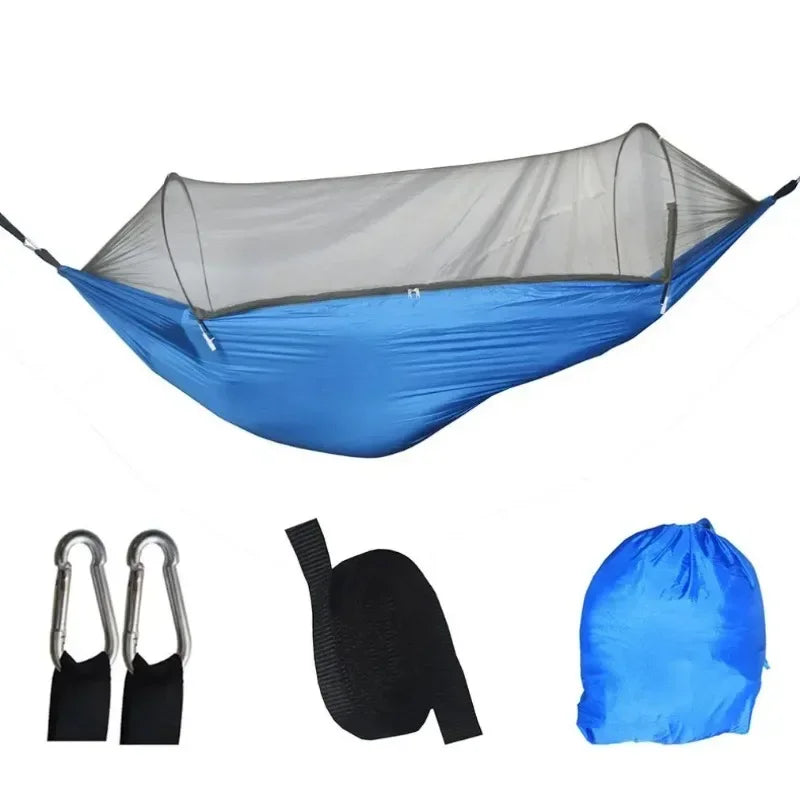 Automatic Camping Hammock with Mosquito Net