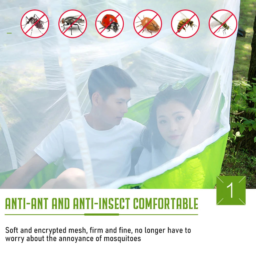 Portable Hammock Tent with Mosquito Net