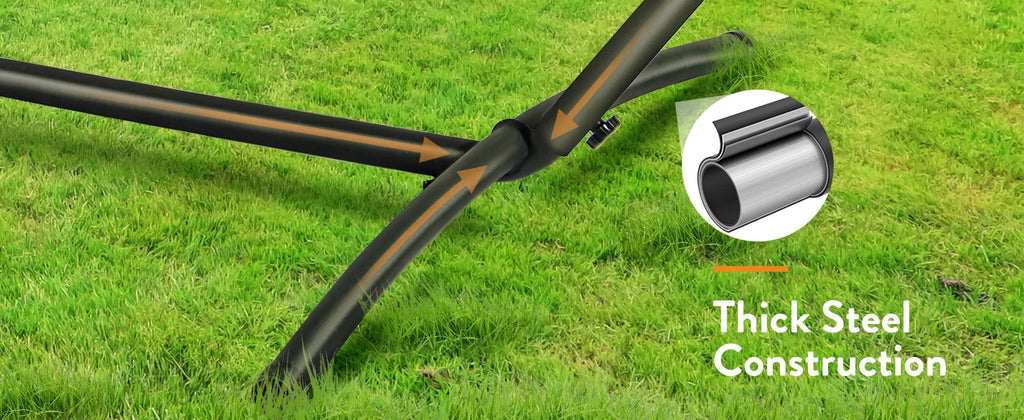 Hammock with Adjustable Stand Set