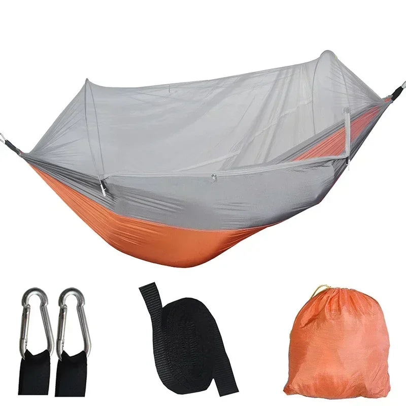 Automatic Camping Hammock with Mosquito Net
