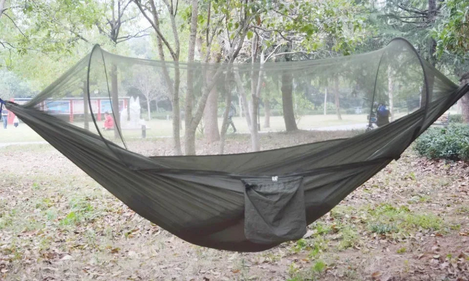 Automatic Camping Hammock with Mosquito Net